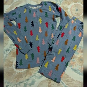 Hanna Andersson Hanna Soft Rainbow Christmas Tree Pajamas